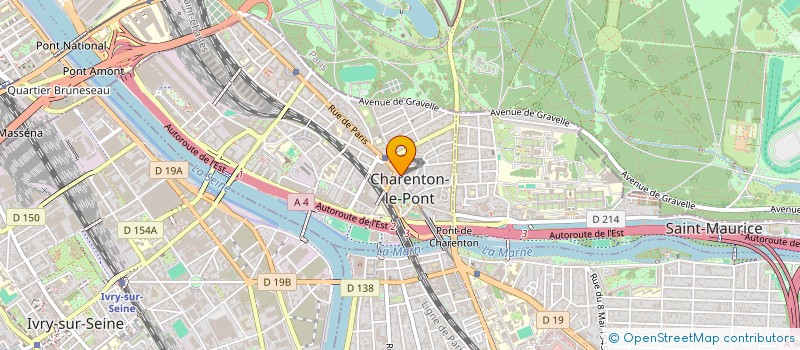 localisation de l'entreprise SYNDICAT COPROPRIETAIRES  CHARENTON-LE-PONT