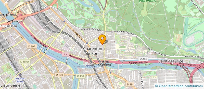 localisation de l'entreprise SYNDICAT COPROPRIETAIRES  CHARENTON-LE-PONT