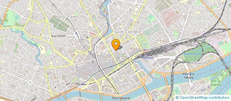 localisation de l'entreprise SYNDICAT COPROPRIETAIRES à NANTES