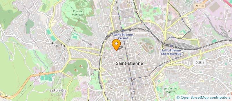 localisation de l'entreprise SYNDICAT COPROPRIETAIRES  SAINT-ETIENNE