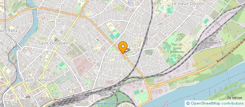localisation de l'entreprise SYNDICAT COPROPRIETAIRES à NANTES