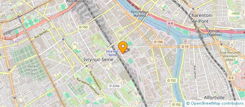 localisation de l'entreprise SYNDICAT COPROPRIETAIRES à IVRY-SUR-SEINE