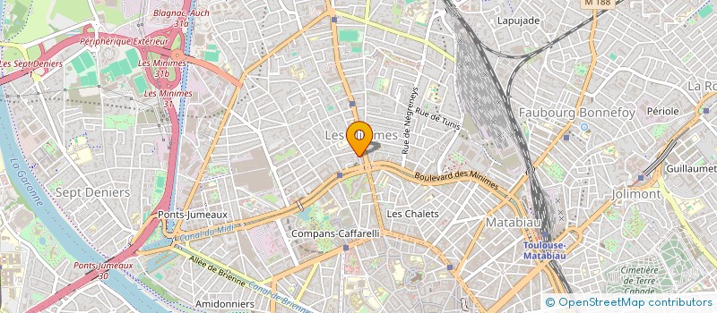 localisation de l'entreprise SYNDICAT COPROPRIETAIRES à TOULOUSE