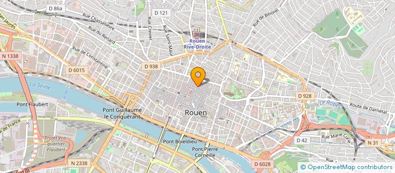 localisation de l'entreprise SYNDICAT COPROPRIETAIRES 40 RUE GANTERIE à ROUEN