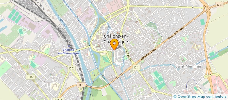 localisation de l'entreprise SYNDICAT COPROPRIETAIRES  CHALONS-EN-CHAMPAGNE