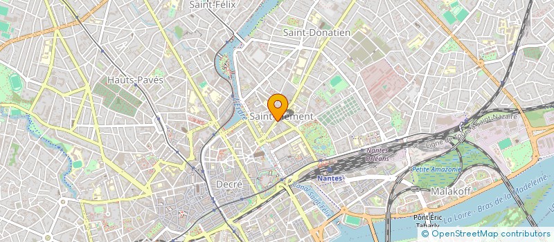 localisation de l'entreprise SYNDICAT COPROPRIETAIRES  NANTES