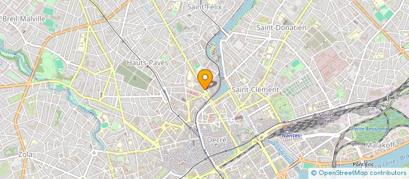 localisation de l'entreprise SYNDICAT COPROPRIETAIRES  NANTES