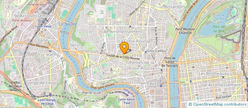 localisation de l'entreprise SYNDICAT COPROPRIETAIRES  LYON