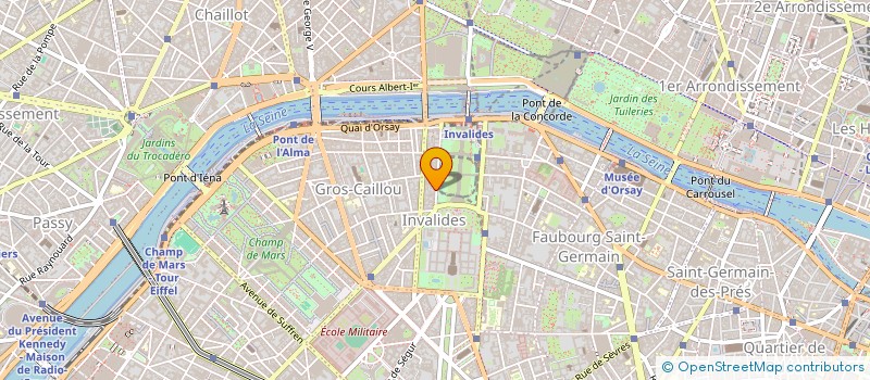 localisation de l'entreprise SYNDICAT COPROPRIETAIRES  PARIS