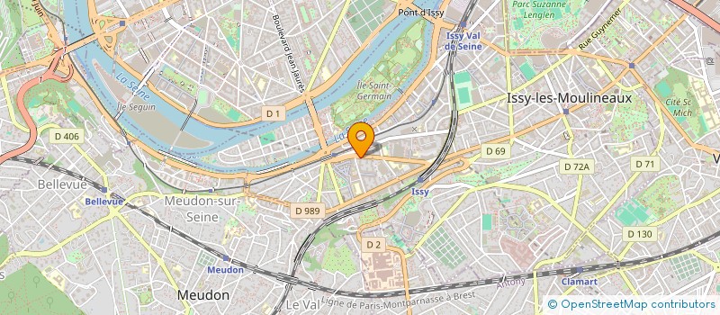 localisation de l'entreprise SYNDICAT COPROPRIETAIRES à ISSY-LES-MOULINEAUX