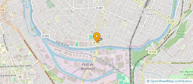 localisation de l'entreprise SYNDICAT COPROPRIETAIRES à SAINT-MAUR-DES-FOSSES