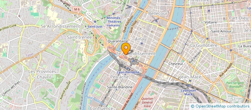 localisation de l'entreprise SYNDICAT COPROPRIETAIRES  LYON