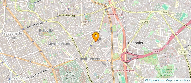 localisation de l'entreprise SYNDICAT COPROPRIETAIRES  PARIS