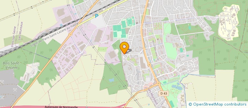 localisation de l'entreprise SYNDICAT COPROPRIETAIRES à LES MUREAUX