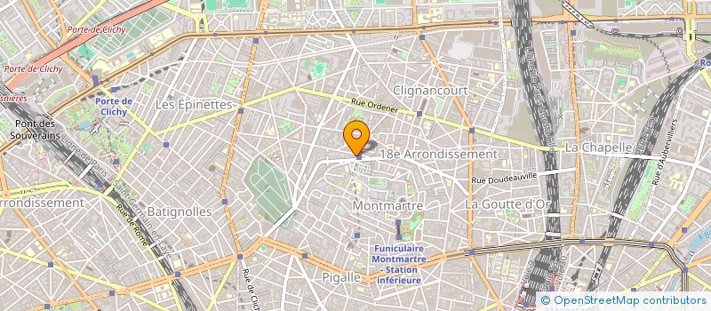 localisation de l'entreprise SYNDICAT COPROPRIETAIRES 55 RUE LAMARCK  PARIS