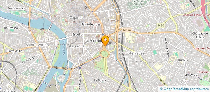 localisation de l'entreprise SYNDICAT COPROPRIETAIRES 8 ALL F.VERDIER à TOULOUSE