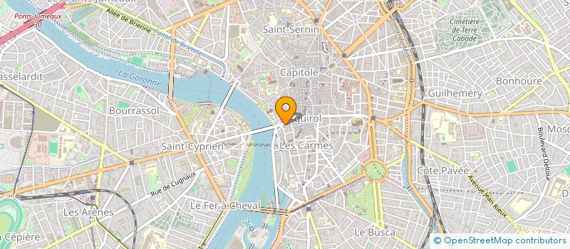 localisation de l'entreprise SYNDICAT COPROPRIETAIRES 8 R DE METZ  TOULOUSE
