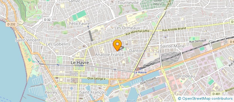 localisation de l'entreprise SYNDICAT COPROPRIETAIRES ACACIAS ILOT à LE HAVRE