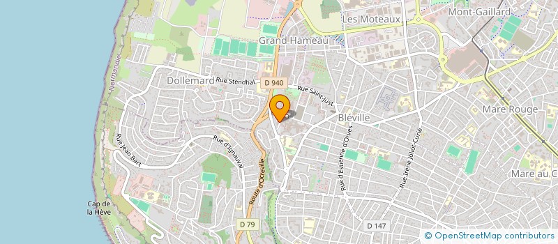 localisation de l'entreprise SYNDICAT COPROPRIETAIRES ANDROMEDE à LE HAVRE