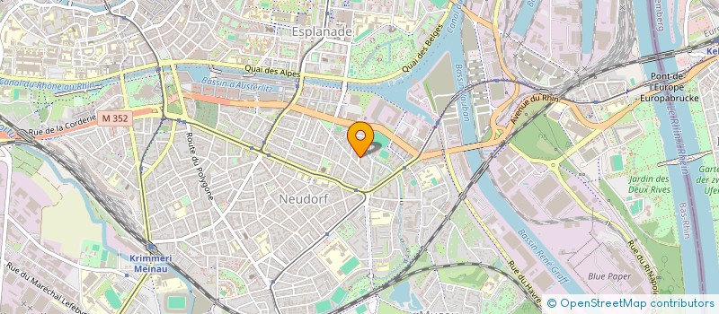 localisation de l'entreprise SYNDICAT COPROPRIETAIRES BEL AIR à STRASBOURG