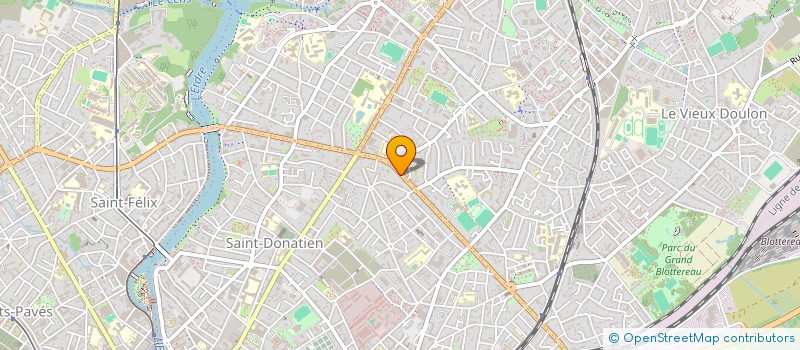 localisation de l'entreprise SYNDICAT COPROPRIETAIRES BELLAMY 127  NANTES