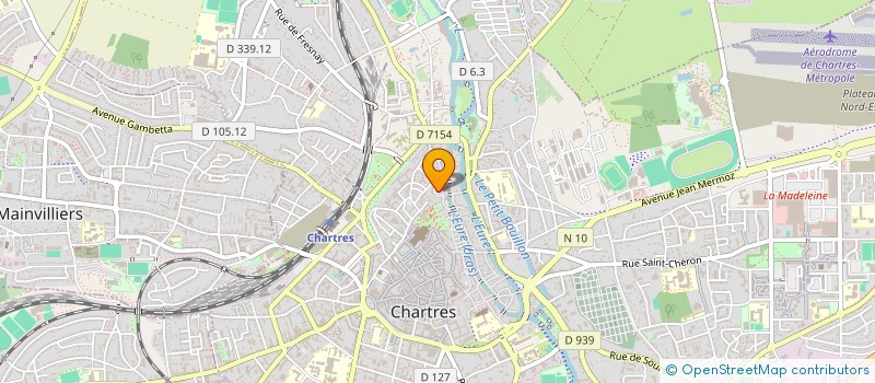 localisation de l'entreprise SYNDICAT COPROPRIETAIRES CLOS ST ANDRE à CHARTRES