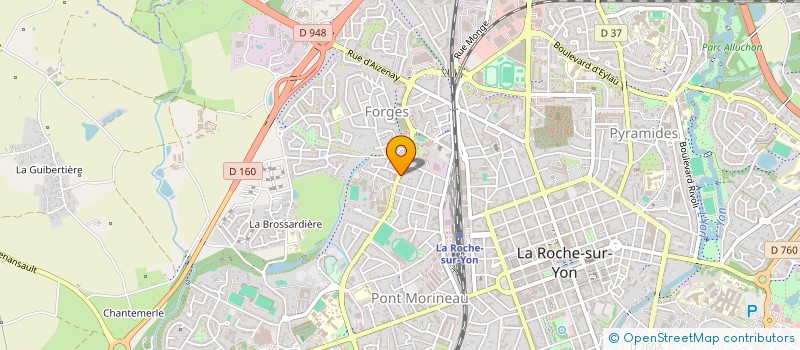 localisation de l'entreprise SYNDICAT COPROPRIETAIRES DE LA FONTAINE à LA ROCHE-SUR-YON