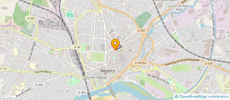 localisation de l'entreprise SYNDICAT COPROPRIETAIRES DES REMPARTS à NEVERS