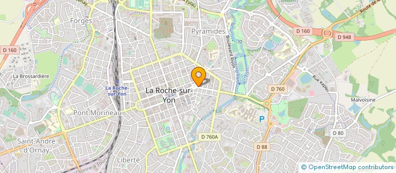 localisation de l'entreprise SYNDICAT COPROPRIETAIRES DES STRELITZIAS à LA ROCHE-SUR-YON