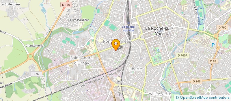 localisation de l'entreprise SYNDICAT COPROPRIETAIRES DU CONCORDE à LA ROCHE-SUR-YON