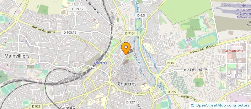 localisation de l'entreprise SYNDICAT COPROPRIETAIRES DU PETIT PALAIS à CHARTRES