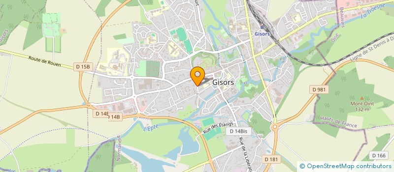 localisation de l'entreprise SYNDICAT COPROPRIETAIRES DU PRESLAY  GISORS