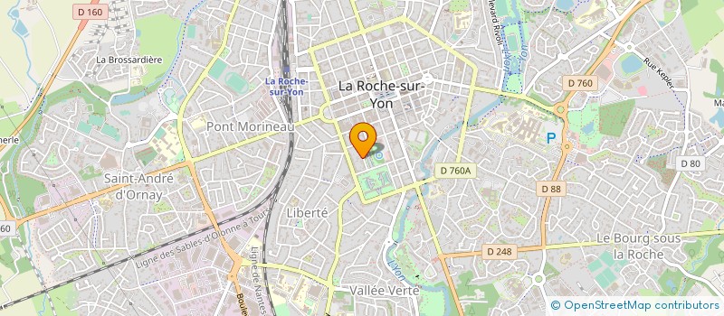 localisation de l'entreprise SYNDICAT COPROPRIETAIRES DU TERRAIL à LA ROCHE-SUR-YON