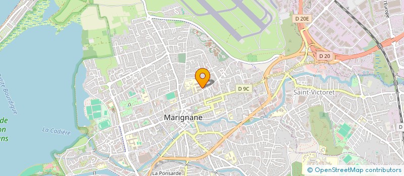 localisation de l'entreprise SYNDICAT COPROPRIETAIRES ESCULAPE à MARIGNANE
