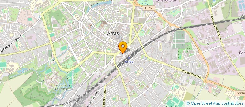 localisation de l'entreprise SYNDICAT COPROPRIETAIRES GOUTORBE DANIEL à ARRAS