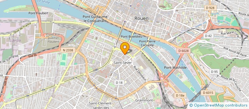 localisation de l'entreprise SYNDICAT COPROPRIETAIRES ILOT 219 C à ROUEN