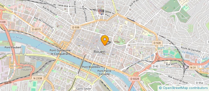 localisation de l'entreprise SYNDICAT COPROPRIETAIRES ILOT 34 D à ROUEN