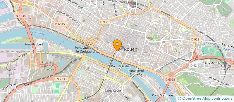 localisation de l'entreprise SYNDICAT COPROPRIETAIRES ILOT 43 SUD à ROUEN