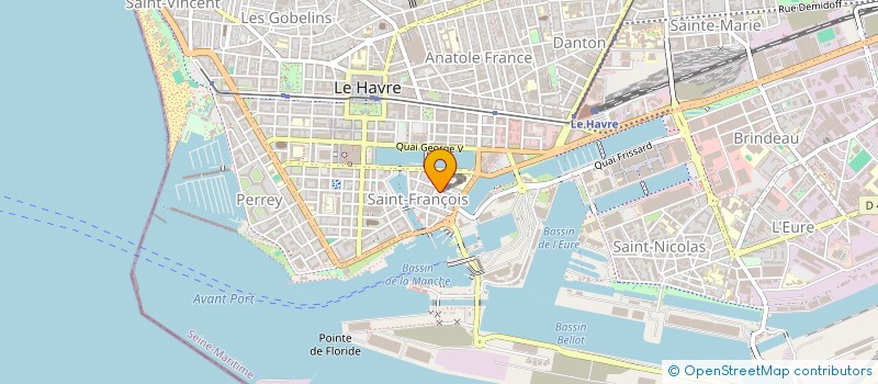 localisation de l'entreprise SYNDICAT COPROPRIETAIRES ILOT N54 à LE HAVRE