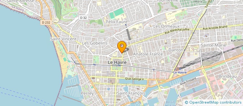 localisation de l'entreprise SYNDICAT COPROPRIETAIRES ILOT S 63 à LE HAVRE