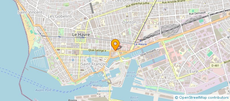 localisation de l'entreprise SYNDICAT COPROPRIETAIRES ILOT V 23 à LE HAVRE