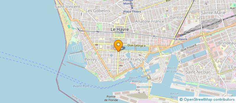 localisation de l'entreprise SYNDICAT COPROPRIETAIRES ILOT V 57 à LE HAVRE