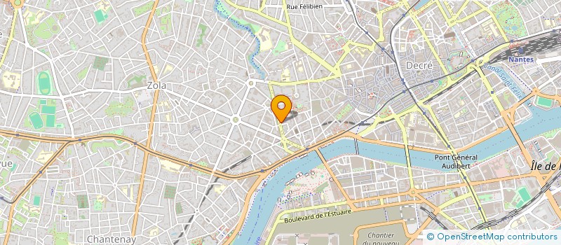 localisation de l'entreprise SYNDICAT COPROPRIETAIRES IMB à NANTES
