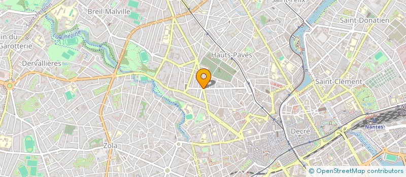 localisation de l'entreprise SYNDICAT COPROPRIETAIRES IMB à NANTES