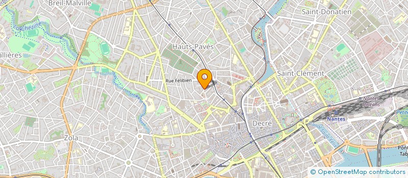 localisation de l'entreprise SYNDICAT COPROPRIETAIRES IMM 14 R MENOU à NANTES