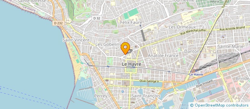 localisation de l'entreprise SYNDICAT COPROPRIETAIRES IMM GENESTAL à LE HAVRE