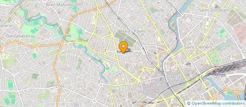localisation de l'entreprise SYNDICAT COPROPRIETAIRES IMMEUBLE à NANTES