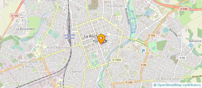 localisation de l'entreprise SYNDICAT COPROPRIETAIRES IMMEUBLE HUGUET à LA ROCHE-SUR-YON