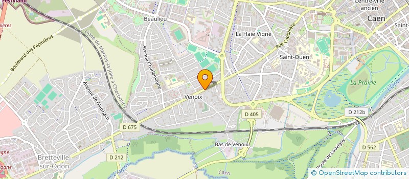 localisation de l'entreprise SYNDICAT COPROPRIETAIRES ISABELLE à CAEN