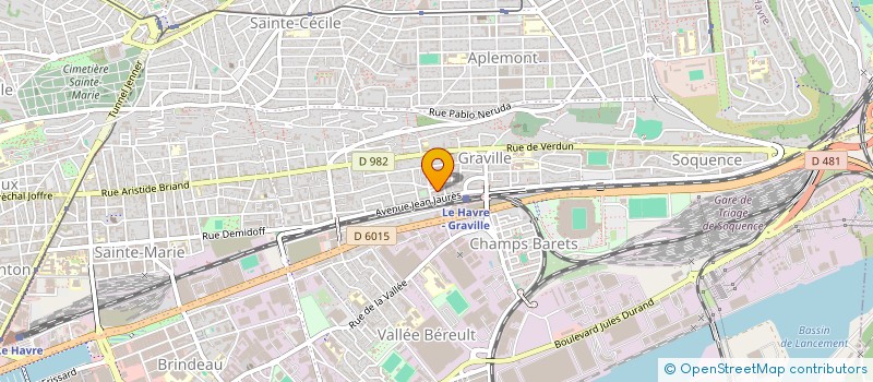 localisation de l'entreprise SYNDICAT COPROPRIETAIRES ISAI GRAVILLE à LE HAVRE